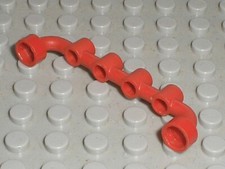 LEGO Red Bar 1 x 6 with Studs