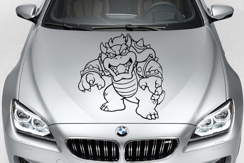 Bowser mario bros - vinyl, decal