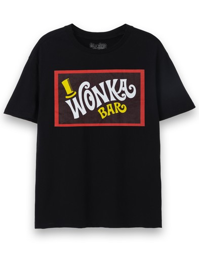 Wonka noir bar - wonka, t-shirt