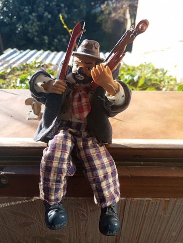 Clown vintage joueur violon - clown,