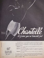 PUBLICITÉ DE PRESSE 1958
