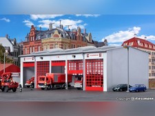KIBRI Caserne de pompiers moderne - HO 1/87 - Kibri 39219