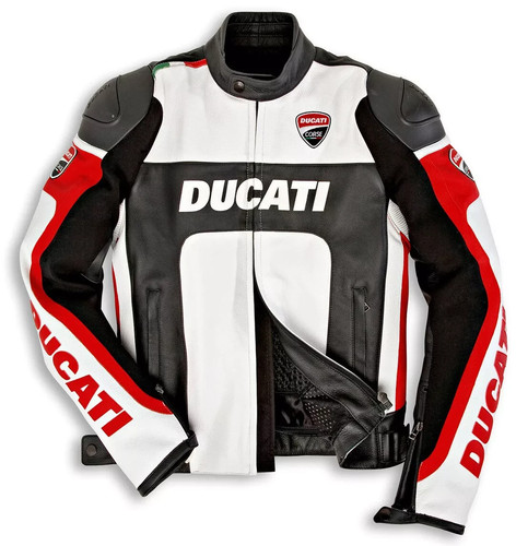 Ducati veste cuir moto - veste, en