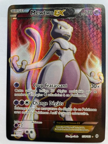 Carte pokémon mewtwo full - carte, ex