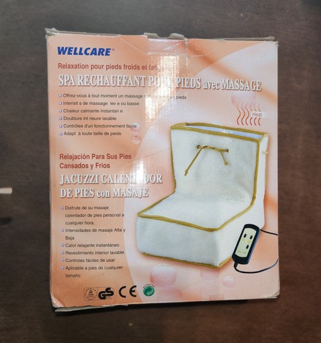 Masseur chauffe pieds wellcare - masseur, chauffe-pieds
