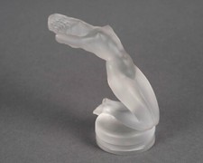 Mascotte Chrysis Verre René Lalique R.Lalique Car Mascot Glass Woman