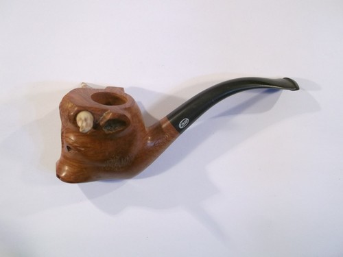 Pipe sculptée tête - , de