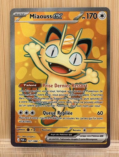 Pokémon miaouss ex - miaouss,