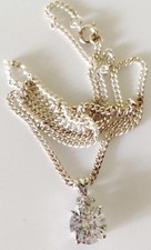 Collier vintage argenté - collier,