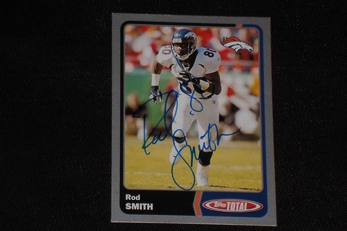 Rod smith 2003 topps - rod, total