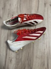 Adidas F50 Adizero X-TRX FG US 9,5 RARE crampons de football Messi rouge