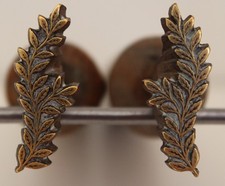 Paire de Fers à Dorer Fleuron modèle Fanfare XVIIe s. Bronze Reliure Dorure #10