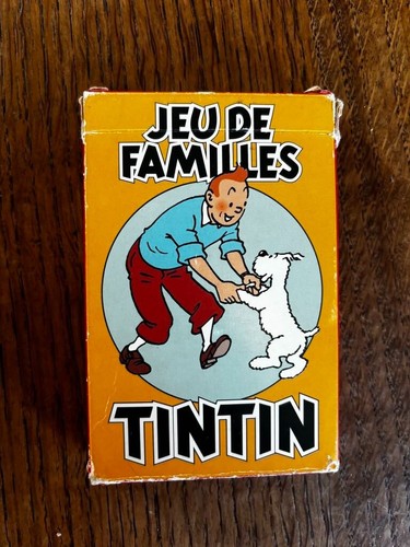 Jeu cartes incomplet hergé - cartes,