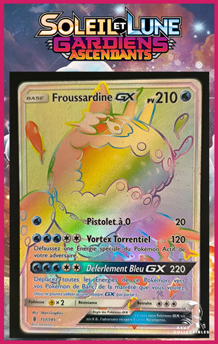 Carte pokémon froussardine - carte,