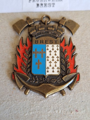 Insigne décoration pompiers