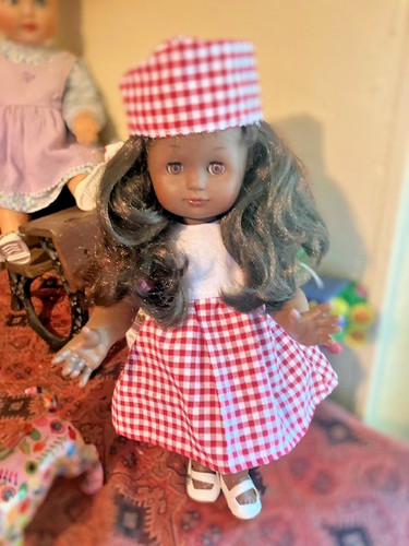 Poupee petitcollin coloree - petitcollin,