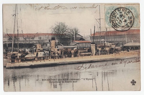 Cpa rochefort sur mer - cpa, 17