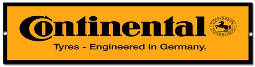 Continental pneus signe - pneus, métal