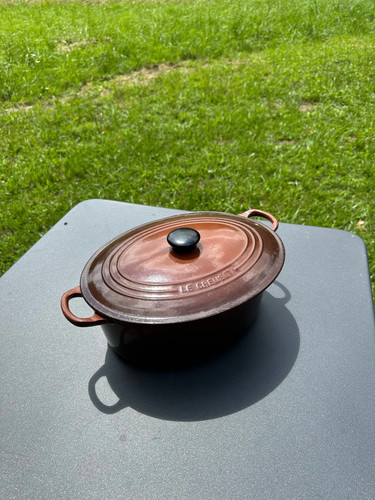 Cocotte fonte marron - marron, le