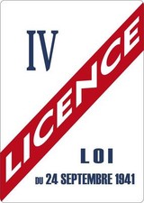 Autocollant sticker porte bar