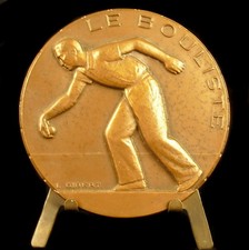 Medal Petanque Bouliste