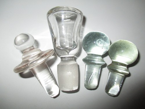 Bouchons anciens verre 1 - 4, -1