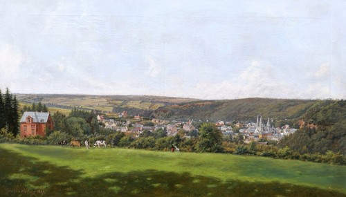 Tableau paysage belge - , belgique