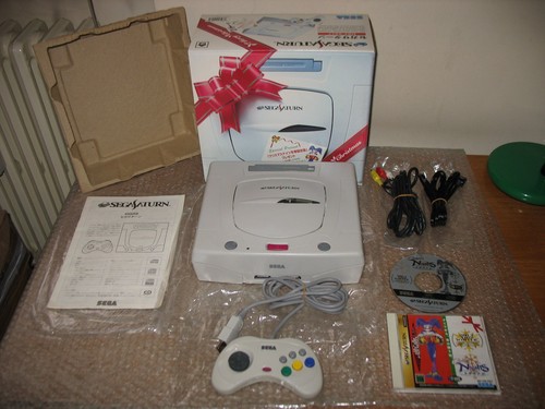 Boxed sega saturn christmas - boxed,