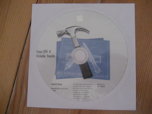 Logiciel mac x xcode - cd,