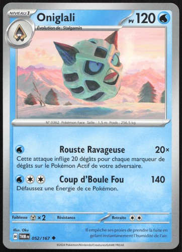 Carte pokémon oniglali - pokémon,
