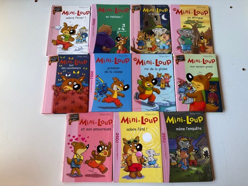 Lot livres mini loup - mini-loup,