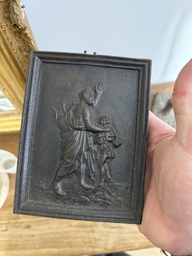 Plaque fonte saint - plaque,
