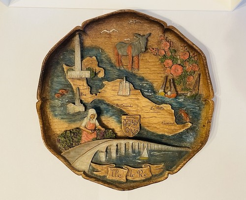 Assiette decorative bois - decorative,