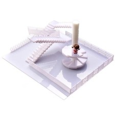 10 Pièce Miniature Spirale Circulaire Escaliers Micro Paysage Sable