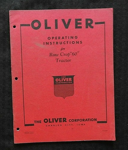 Véritable 1946 oliver modèle - véritable,
