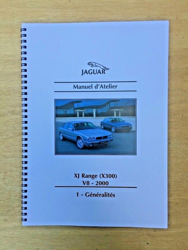 Manuel atelier jaguar v8 - manuel, d'atelier