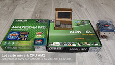 Lot carte mère & CPU AM2