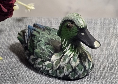 Petit canard vert bois - petit,