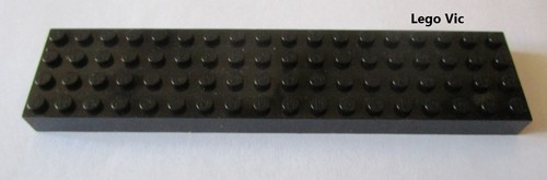 Lego 30400 brick 4x18 black - 4x18,