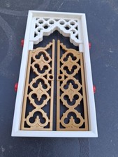 Playmobil  4250 Pièce détachées , Mur Plat avec Porte12cm chateau princesse (5)