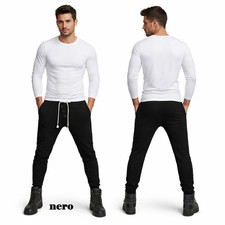 Pantalon tuta homme noir bleu - pantalon,
