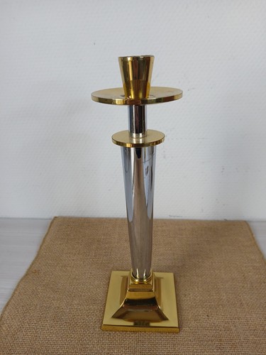 Bougeoir carré ancien - , en