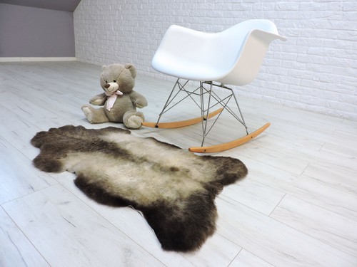 Véritable tapis peau - tapis,