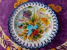 Assiette plate ajourée - assiette,