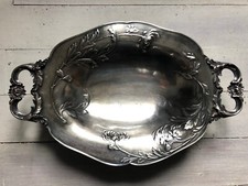 Corbeille à Pain Gallia christofle pavillon de hanovre Xixeme Métal Argenté