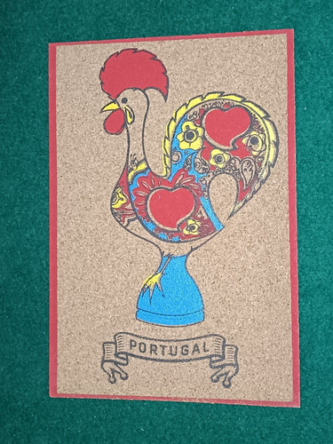 Cpa portugal coq - -,