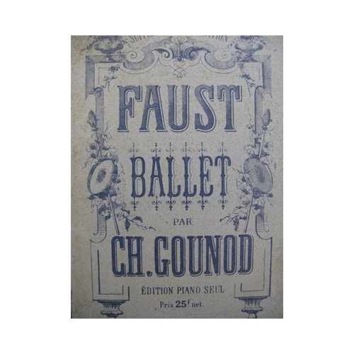 Gounod charles faust ballet - charles,