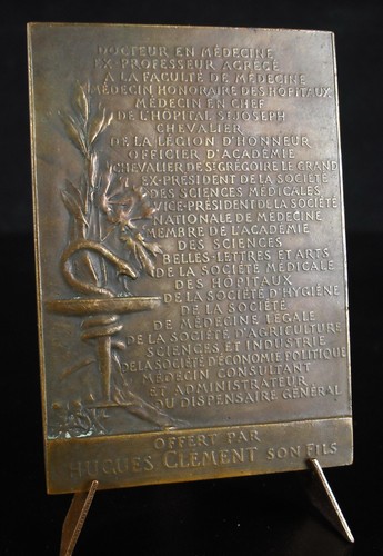 Médaille etienne clément - médaille,