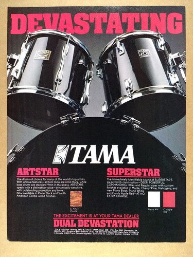 1985 tama artstar - 1985, superstar