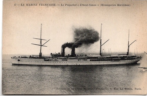 Carte postale bateau - bateau, /